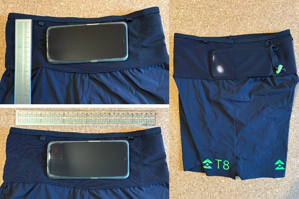 T8 Ultra Sherpa Shorts 収納