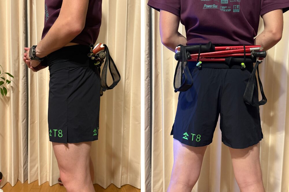 T8 Ultra Sherpa Shorts2 ポール