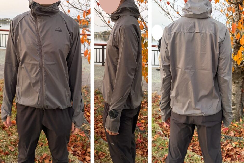 オニオンフーディ　着用画像