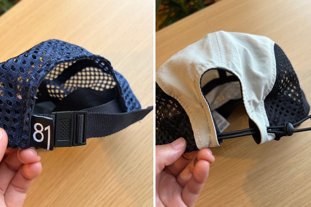 キャップのアジャスター