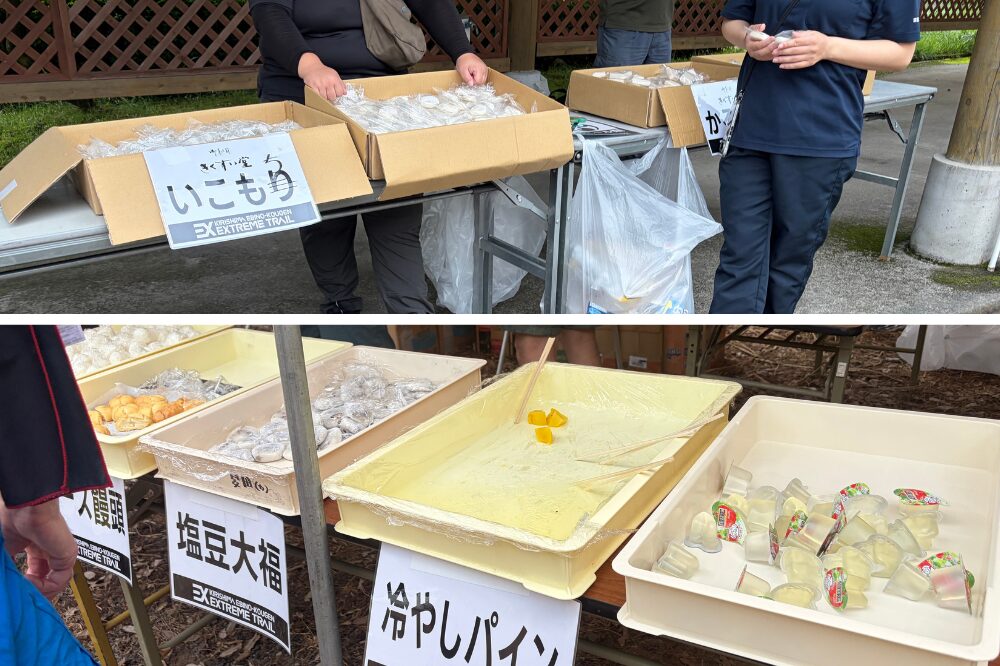 霧島えびの高原エクストリームトレイル　エイド